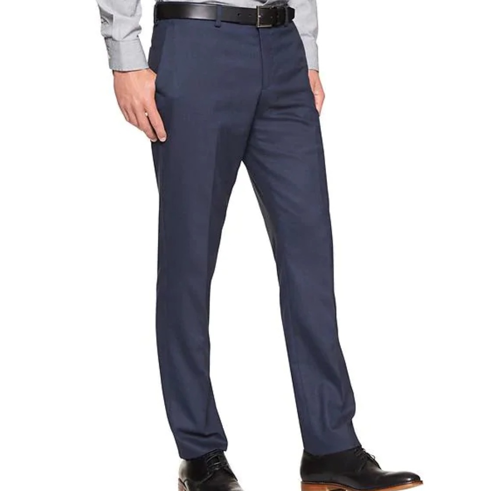 Banana Republic Slim Stretch Dress Suit Pant 34x34